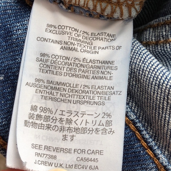 Madewell The High Rise Slim Boy Jean Distressed Raw Hem - Picture 8 of 13